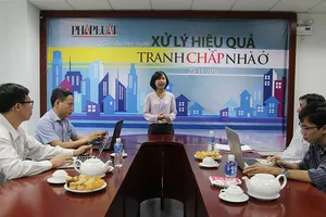 Giao lưu trực tuyến 'Xử lý các tranh chấp nhà ở'