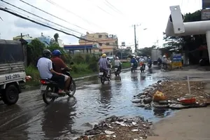 Tự ý kêu thợ sửa vỉa hè có bị phạt?