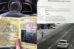 Treo đăng kiểm vì không nộp phạt nguội