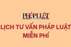 Lịch tư vấn pháp luật miễn phí