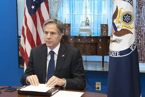 Ngoại trưởng Mỹ Antony Blinken tham dự Cuộc họp của HĐBA về Duy trì hòa bình và an ninh quốc tế: An ninh hàng hải. Ảnh: FLICKR