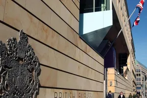 Đại sứ quán Anh tại Berlin (Đức). Ảnh: DW