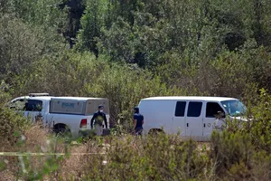 Hiện trường nơi giới chức Mexico tìm thấy xác hai đứa con của Mathew Taylor Coleman hôm 9-8. Ảnh: NBC NEWS