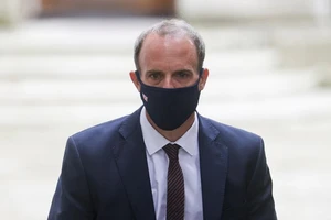 Ngoại trưởng Anh Dominic Raab. Ảnh: REUTERS