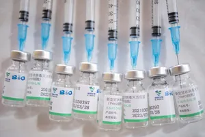 Vaccine Vero Cell ngừa COVID-19 của tập đoàn dược Trung Quốc Sinopharm. Ảnh: REUTERS