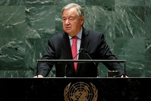 Tổng Thư ký Liên Hợp Quốc Antonio Guterres. Ảnh: REUTERS