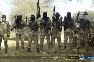 Một nhóm thánh chiến có liên hệ với tổ chức khủng bố IS tại Burkina Faso. Ảnh: FDD'S LONG WAR JOURNAL