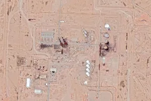 Mỏ khí Conoco (tỉnh Deir oz-Zer, Syria), nơi bị các lực lượng thân Iran tấn công hôm 13-8. Ảnh: RT