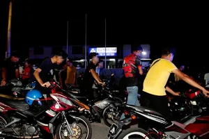 Malaysia bắt băng đua xe trái phép, 69/136 đối tượng là học sinh trung học