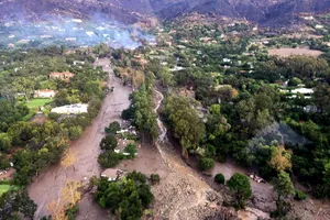 Chưa hết cháy rừng, Los Angeles đối mặt nguy cơ lũ quét, sạt lở đất