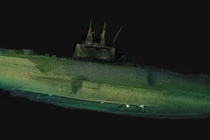 'Hình ảnh chưa từng thấy' về xác tàu ngầm Mỹ chìm từ thời Thế chiến 1