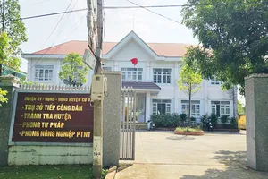 1 trưởng phòng Tư pháp bị cách chức trong Đảng sau lùm xùm trộm hoa giấy