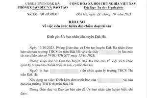 Sau cuộc gọi điện thoại, 1 giáo viên ở Kon Tum bị lừa 1,1 tỉ đồng