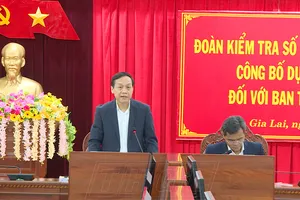 Ban Nội chính Trung ương công bố dự thảo kết quả kiểm tra tại Gia Lai