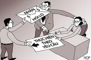 Nhận và đưa hối lộ, 2 người bị khởi tố