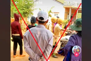Công an mời 1 TikToker lên làm việc vì đăng tin sai sự thật về CSGT