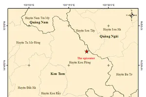Động đất gây rung lắc mạnh ở nhiều tỉnh Tây Nguyên