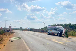 Thương tâm: Vợ chồng tử vong khi chở nhau đi mua rau