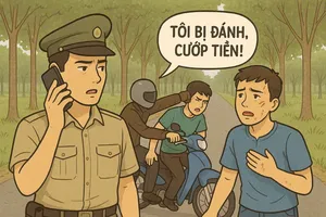 Bị phạt vì báo tin giả bị cướp