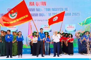 Chiến dịch Thanh niên tình nguyện hè 2025 với nhiều chỉ tiêu mang "màu xanh tuổi trẻ"
