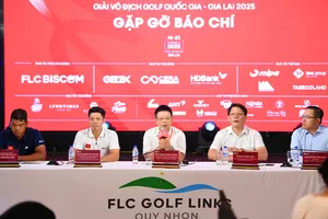Giải vô địch golf quốc gia có tổng giá trị tiền thưởng 1,2 tỉ đồng