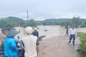 Gia Lai: Mưa lớn, hơn 300 hộ dân xã Ia Pa bị cô lập