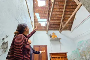 Gia Lai hỗ trợ 60 triệu/nhà sập do bão số 13