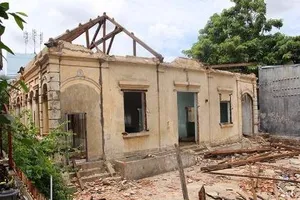 Xử lý việc tháo dỡ trái phép biệt thự cổ 100 tuổi ở Bình Thạnh