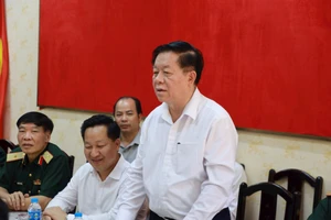 Trưởng ban Tuyên giáo Trung ương thăm Hội Hỗ trợ gia đình liệt sĩ TPHCM