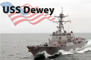 Trang bị của chiến hạm Mỹ tuần tra ở Biển Đông