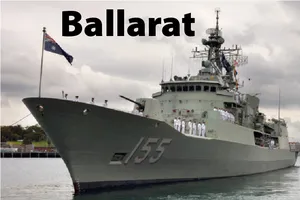 Sức mạnh tàu hộ vệ tên lửa Úc đang thăm Đà Nẵng