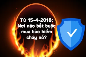 Từ 15-4: Nơi nào bắt buộc mua bảo hiểm cháy nổ?