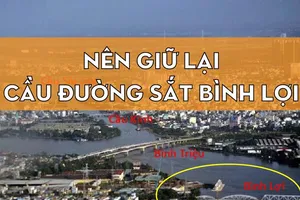 Infographic: Vì sao nên giữ lại cầu đường sắt Bình Lợi?