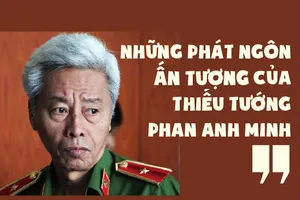 6 phát ngôn ấn tượng của Thiếu tướng Phan Anh Minh