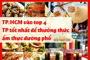 TP.HCM vào top 4 TP tốt nhất để thưởng thức ẩm thực đường phố