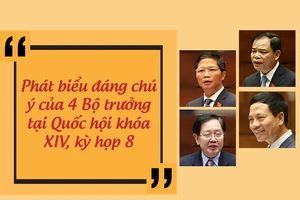 Những câu trả lời chất vấn đáng chú ý của 4 bộ trưởng tuần qua