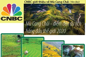 Mù Cang Chải - điểm đến du lịch hàng đầu thế giới 2020