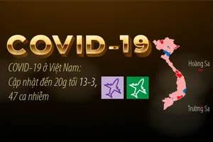COVID-19 ở Việt Nam: Đến 20 giờ tối 13-3 có 47 ca nhiễm