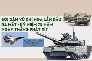 Soi dàn vũ khí Nga lần đầu ra mắt - kỷ niệm 75 năm Chiến thắng