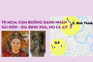 TP.HCM: Cụm đường danh nhân Sài Gòn - Gia Định xưa, họ là ai?