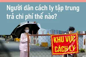 Khi phải cách ly tập trung, người dân sẽ trả phí gì?