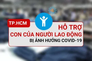 TP.HCM: Hỗ trợ con của người lao động bị ảnh hưởng COVID-19