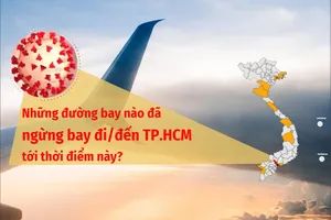 Những đường bay nào đã ngừng bay đến TP.HCM và ngược lại?