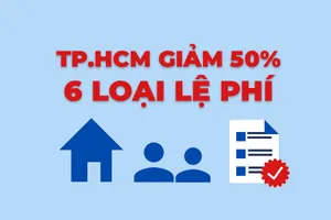Những lệ phí được giảm 50% khi làm thủ tục qua mạng ở TP.HCM