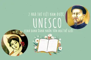 2 nhà thơ Việt Nam được UNESCO vinh danh Danh nhân Văn hóa Thế giới