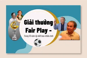 Giải thưởng Fair Play - Trong 10 năm ấy biết bao nhiêu tình