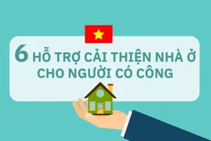 6 hỗ trợ cải thiện nhà ở cho người có công