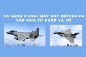 So sánh máy bay chiến đấu F-15 của Mỹ và Rafale của Pháp mà Indonesia sắp mua