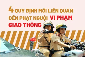 4 quy định mới liên quan đến phạt nguội vi phạm giao thông
