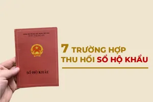 7 trường hợp thu hồi sổ hộ khẩu 